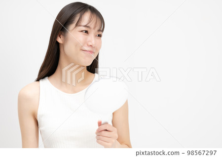 美麗微笑女性 98567297