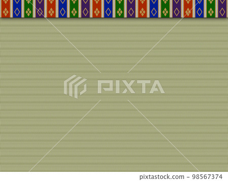 Tatami woven pattern background material Tatami woven pattern background material 98567374