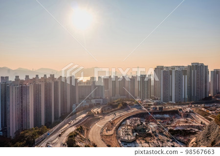 Sau Mau Ping kwun tong, hong kong 18 Jan 2022 Sau Mau Ping kwun tong, hong kong 18 Jan 2022 98567663