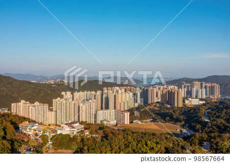 the landscape of Tseung Kwan O, hong kong 18 Jan 2022 the landscape of Tseung Kwan O, hong kong 18 Jan 2022 98567664