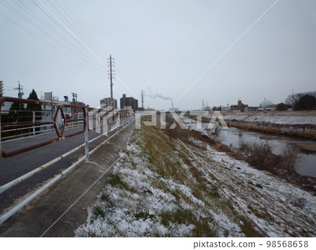 Tenshirakawa winter scenery Tenshirakawa winter scenery 98568658