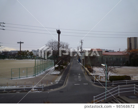 天白川雪景 天白川雪景 98568672
