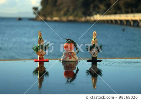 竹島庭園的新年佈置 竹島庭園的新年佈置 98569020