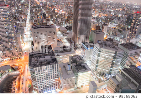 北海道札幌夜景素材 98569062