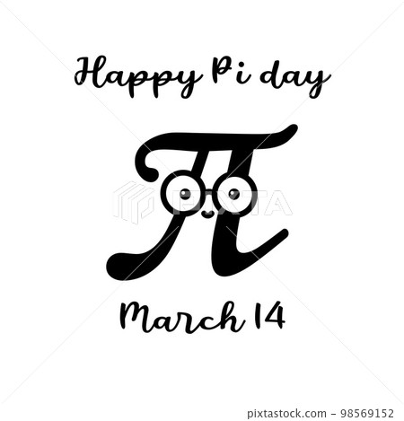 Happy international day of mathematics vector background illustration. Happy international day of mathematics vector background illustration. 98569152