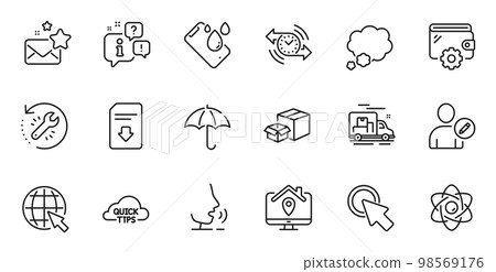 Box home delivery icon. outline box home delivery vector icon