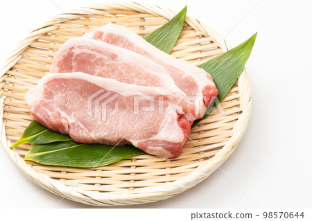 Pork loin meat white back Pork loin meat white back 98570644