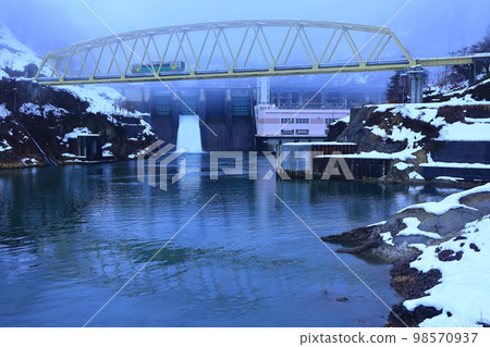 Honna Dam and Tadami Line Honna Dam and Tadami Line 98570937
