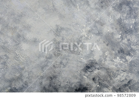 Concrete plastered wall gray textured background 98572809