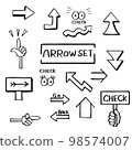 手繪箭頭集 98574007