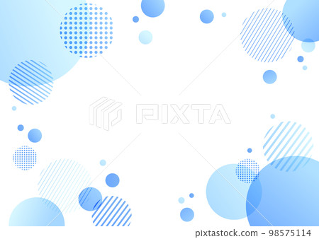 blue polka dot geometric pattern background material 98575114