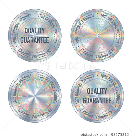 Holographic gradient circles 98575213
