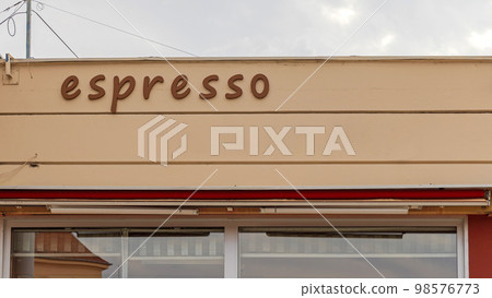 Espresso Sign Cafe 98576773