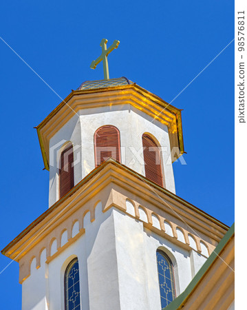 Golden Church Tower Golden Church Tower 98576811