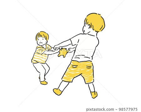 children with toys children with toys 98577975