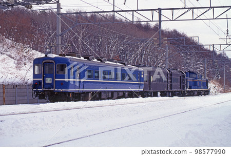 Chitose Line Nishinosato (Shin) JR Hokkaido DD51-1138 + Oya 31-32 + Suhafu 14-509 Oilan 98577990