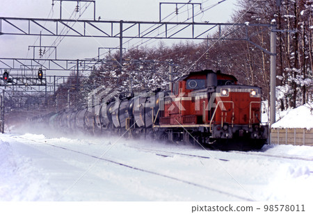 Chitose Line Nishinosato (Shin) JR Freight DD51-1164 (Washibetsu) 98578011