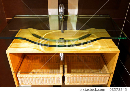Glass sink 98578243