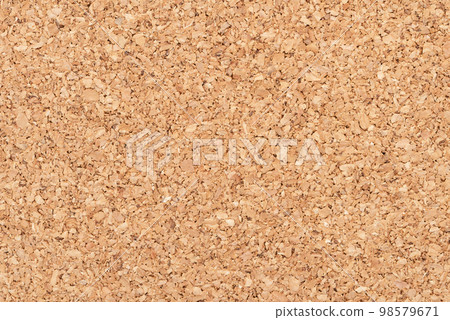 Cork board _ cork sheet _ background texture material _ wallpaper _ brown _ brown _ skin color _ beige 98579671