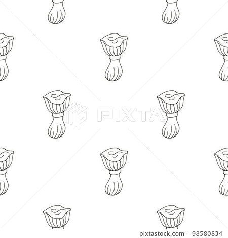 Autumn mood. Illustration in hand draw style. Seamless pattern Autumn mood. Illustration in hand draw style. Seamless pattern 98580834
