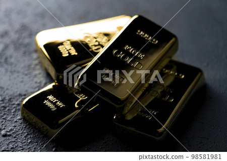 image of gold ingot image of gold ingot 98581981