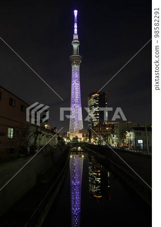 東京晴空塔特別點燈（新世紀福音戰士 Unit 8） 98582291