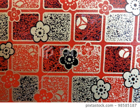 日本模式與梅花圖片 98585187