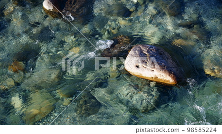 Hakuba village Clear water of Matsukawa Hakuba village Clear water of Matsukawa 98585224