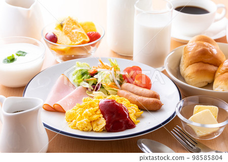 Image of breakfast ~ Western food 98585804