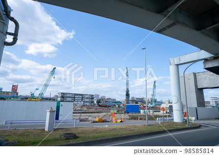 《福岡縣》建設中的福岡機場國際線航站樓(2023年1月) 《福岡縣》建設中的福岡機場國際線航站樓(2023年1月) 98585814