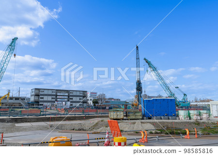 《Fukuoka Prefecture》Fukuoka Airport International Terminal Building under construction (January 2023) 《Fukuoka Prefecture》Fukuoka Airport International Terminal Building under construction (January 2023) 98585816