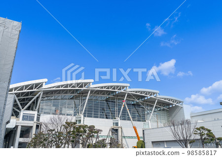 《福岡縣》建設中的福岡機場國際線航站樓（2023年1月） 98585817