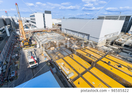 《福岡縣》建設中的福岡機場國際線航站樓(2023年1月) 《福岡縣》建設中的福岡機場國際線航站樓(2023年1月) 98585822