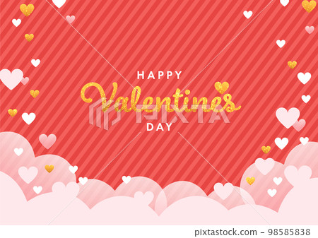情人節背景素材心雲 98585838