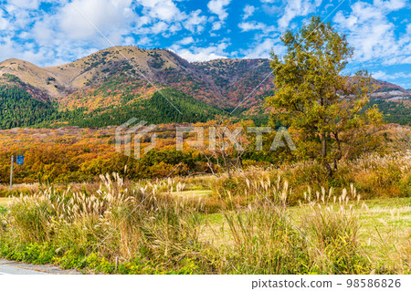 Kuju Highlands from Senomoto [Minamioguni Town, Aso County, Kumamoto Prefecture] 98586826