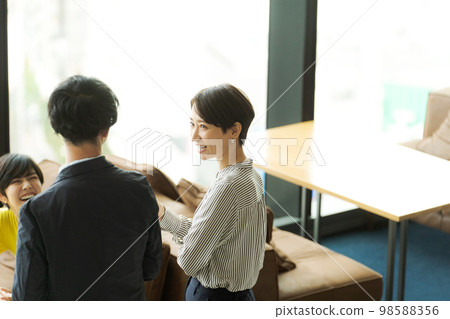 people working in office building people working in office building 98588356