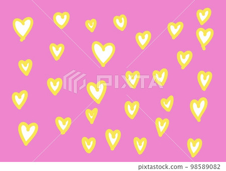 簡單的心形背景素材 98589082