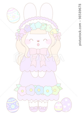 Wear a cute Easter bonnet and go on an egg hunt 98589678
