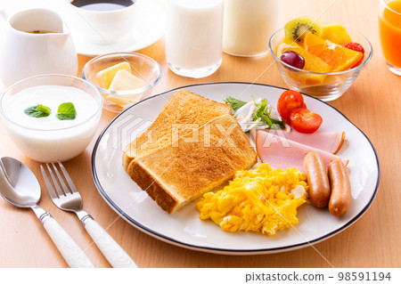 早餐的形象～西餐 98591194