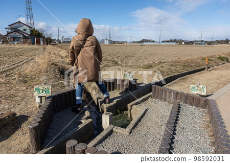 Three prefectures border of Tochigi, Gunma, Saitama 98592031