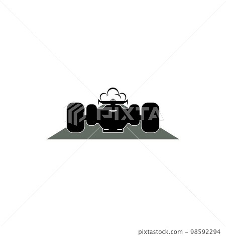 Racing car icon Racing car icon 98592294