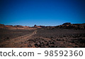 Abstract Rock formation at Tamezguida in Tassili nAjjer national park, Algeria 98592360