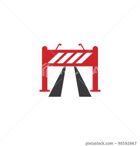 Traffic barrier Icon Traffic barrier Icon 98592667