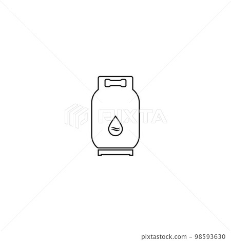 Gas cylinders icon Gas cylinders icon 98593630