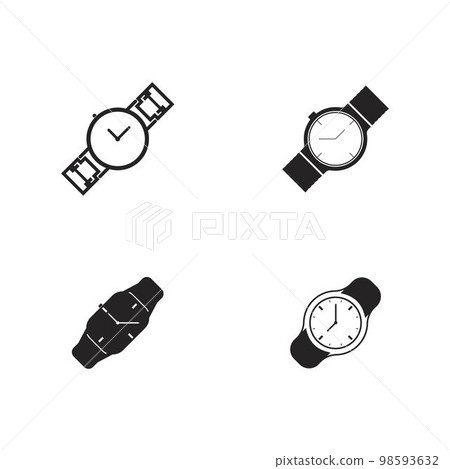 Wristwatch icon. 98593632