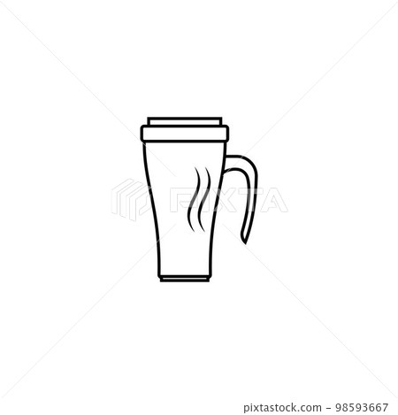 Thermos icon. Thermos icon. 98593667