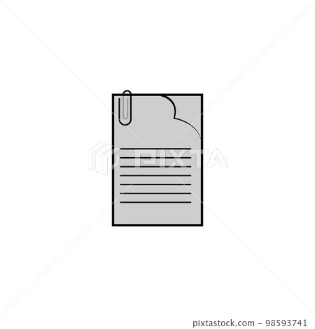 paper clip icon paper clip icon 98593741