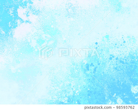 夢幻般的淡藍色水彩紋理背景 98593762