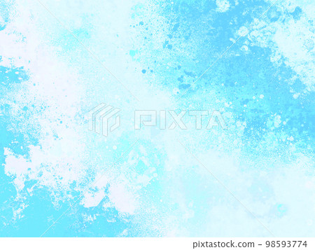 夢幻般的淡藍色水彩紋理背景 夢幻般的淡藍色水彩紋理背景 98593774