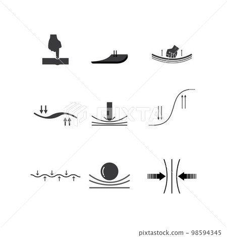 Elastic icon. - Stock Illustration [98594345] - PIXTA